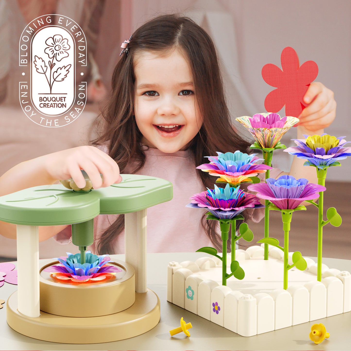 DIY Flower Making Kit - 189 Pieces Craft Set