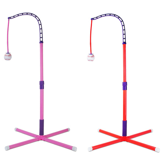 3-in-1 Baseball Toy Set with Adjustable Height
