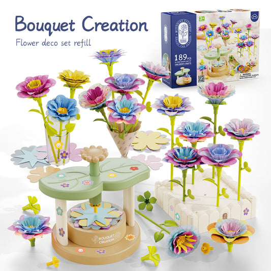 DIY Flower Making Kit - 189 Pieces Craft Set